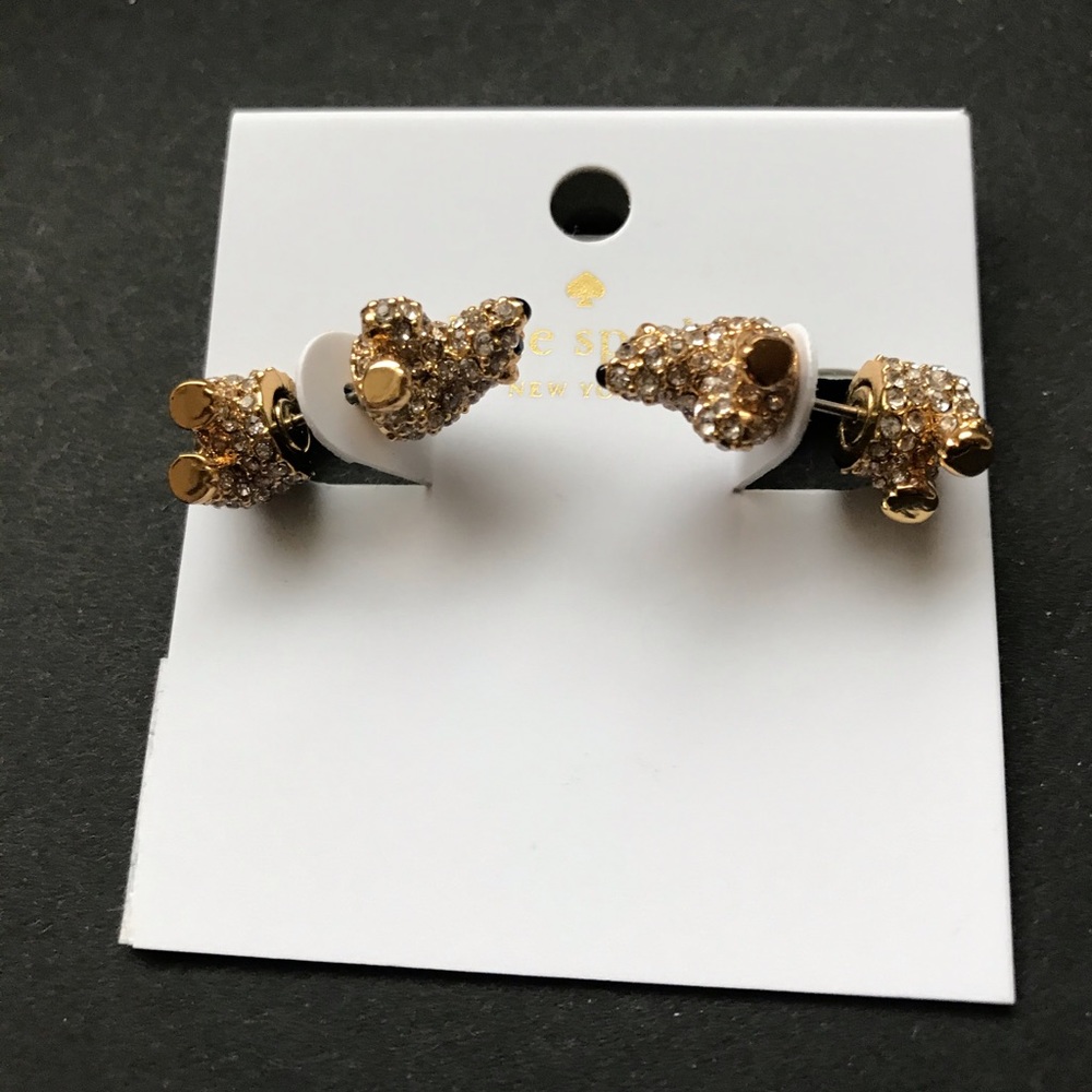 New with tag on cold comforts polar bear studs - Picture 5 of 6